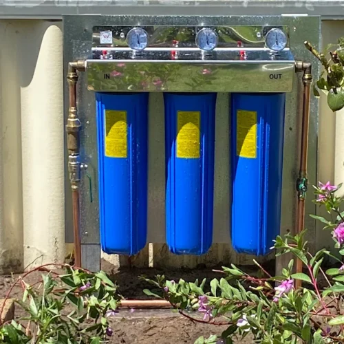 Residential plumbing installation in Perth